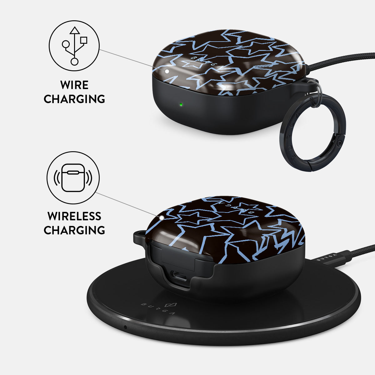 Stardust - Étui pour Samsung Galaxy Buds Live