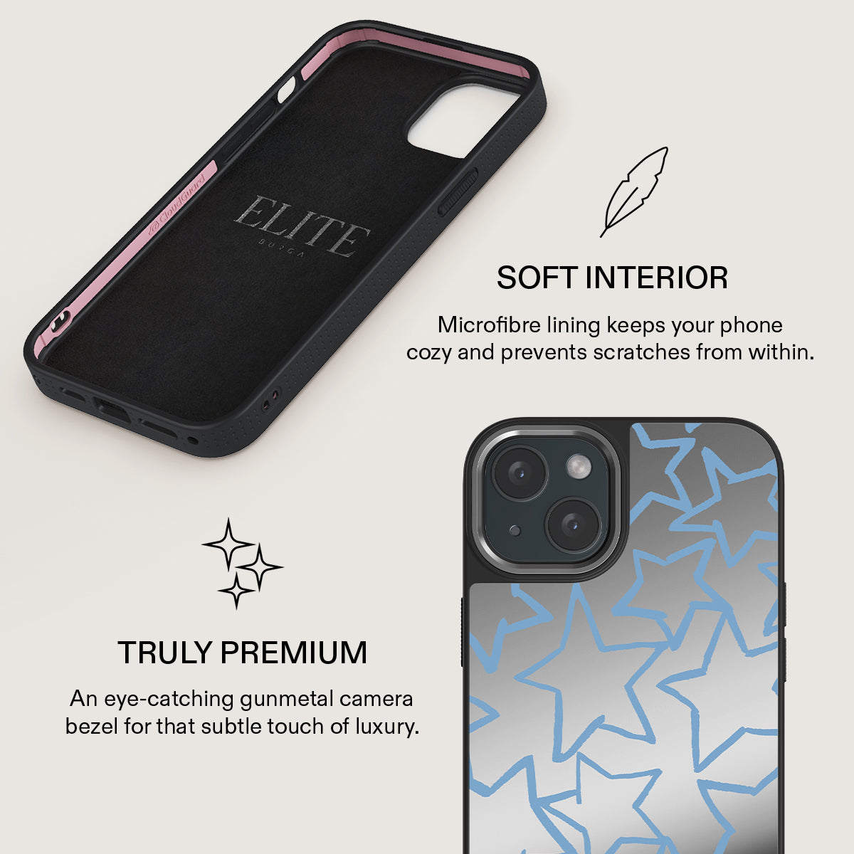 Stardust - Coque iPhone 15