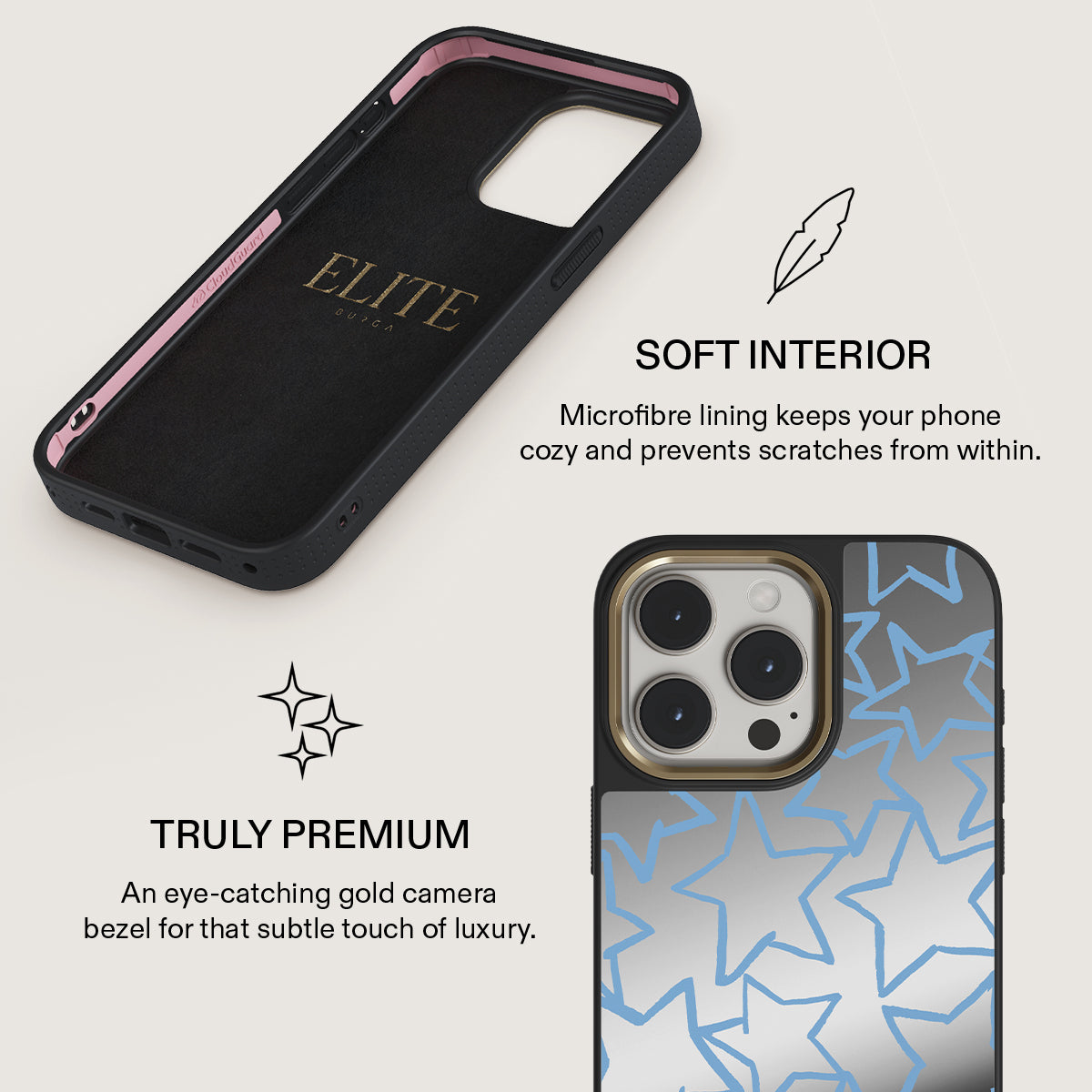 Stardust - Coque iPhone 15 Pro Max