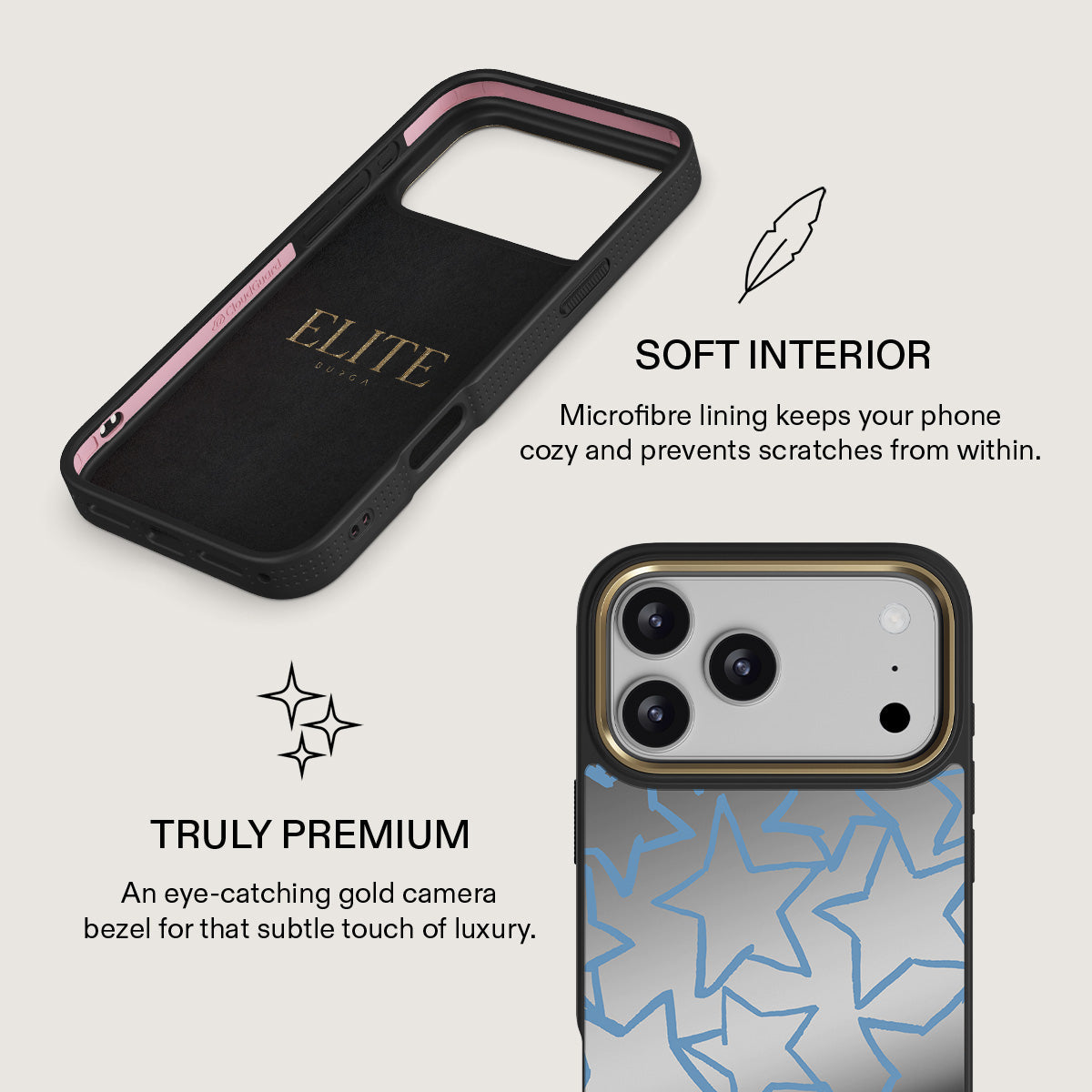 Stardust - Coque iPhone 17 Pro Max