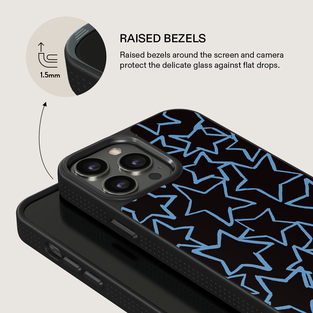 Stardust – Coque iPhone 14 Pro