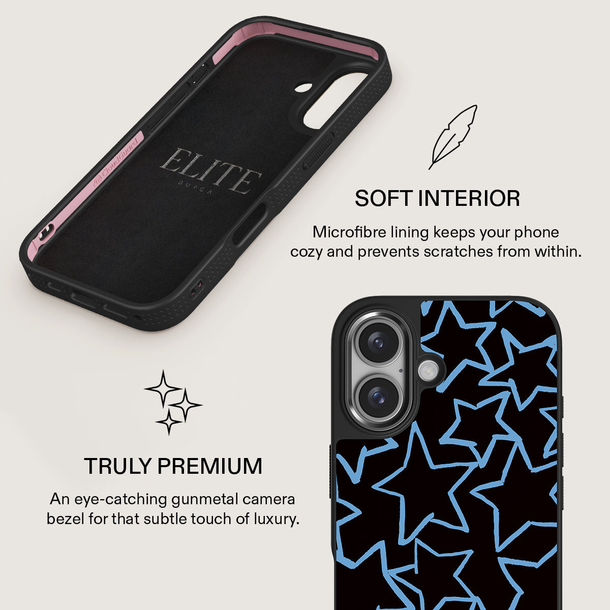 Stardust - Coque iPhone 16