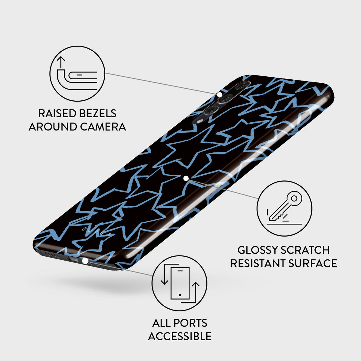 Stardust - Coque Huawei P20
