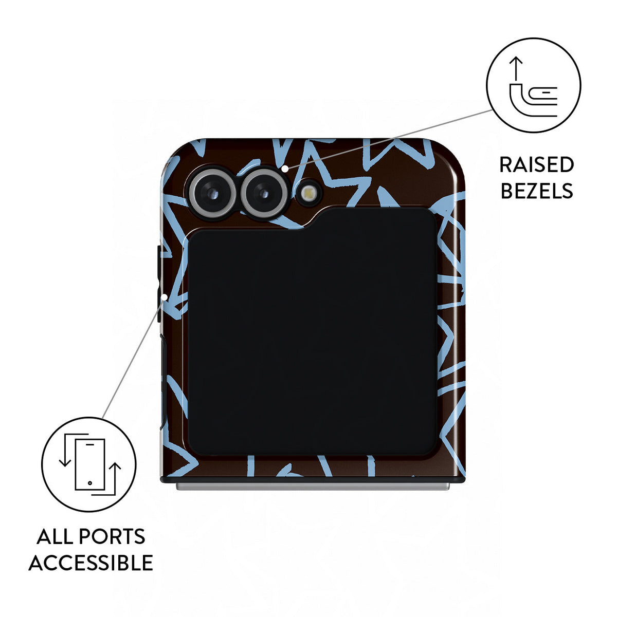 Stardust - Coque Samsung Galaxy Z Flip 7 FE
