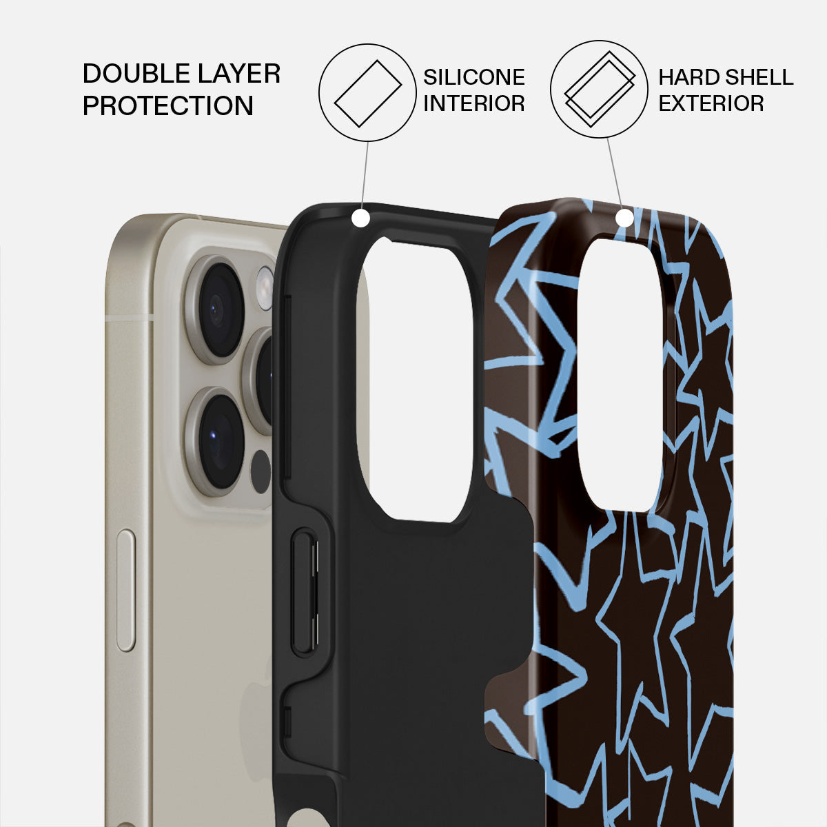 Stardust - Coque iPhone 16 Pro