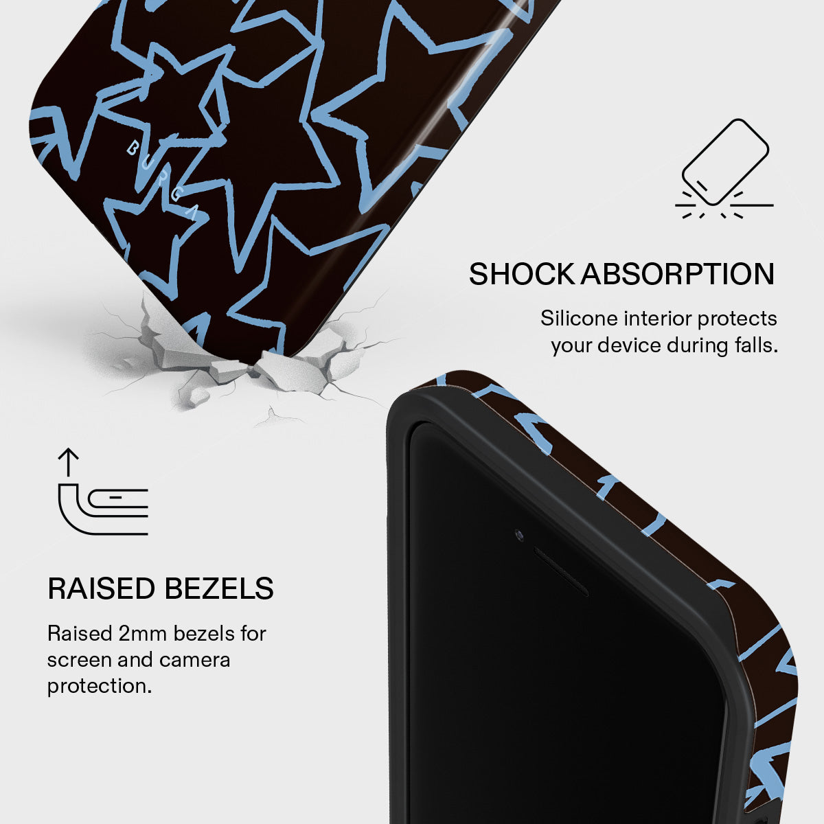 Stardust - Coque iPhone SE (2022)