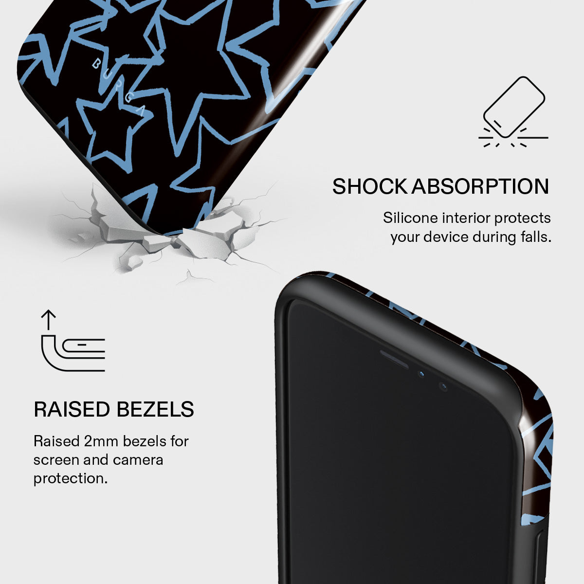 Stardust - Coque iPhone XR